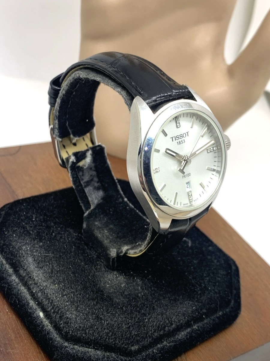 Tissot PR 100 Lady Silver Dial Watch 33mm Tissot Pr 100 Titanium Quartz Lady - T1012104403100 main image 3