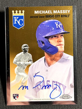 2023 Topps Chrome Platinum ROOKIE AUTO Michael Massey, item 2