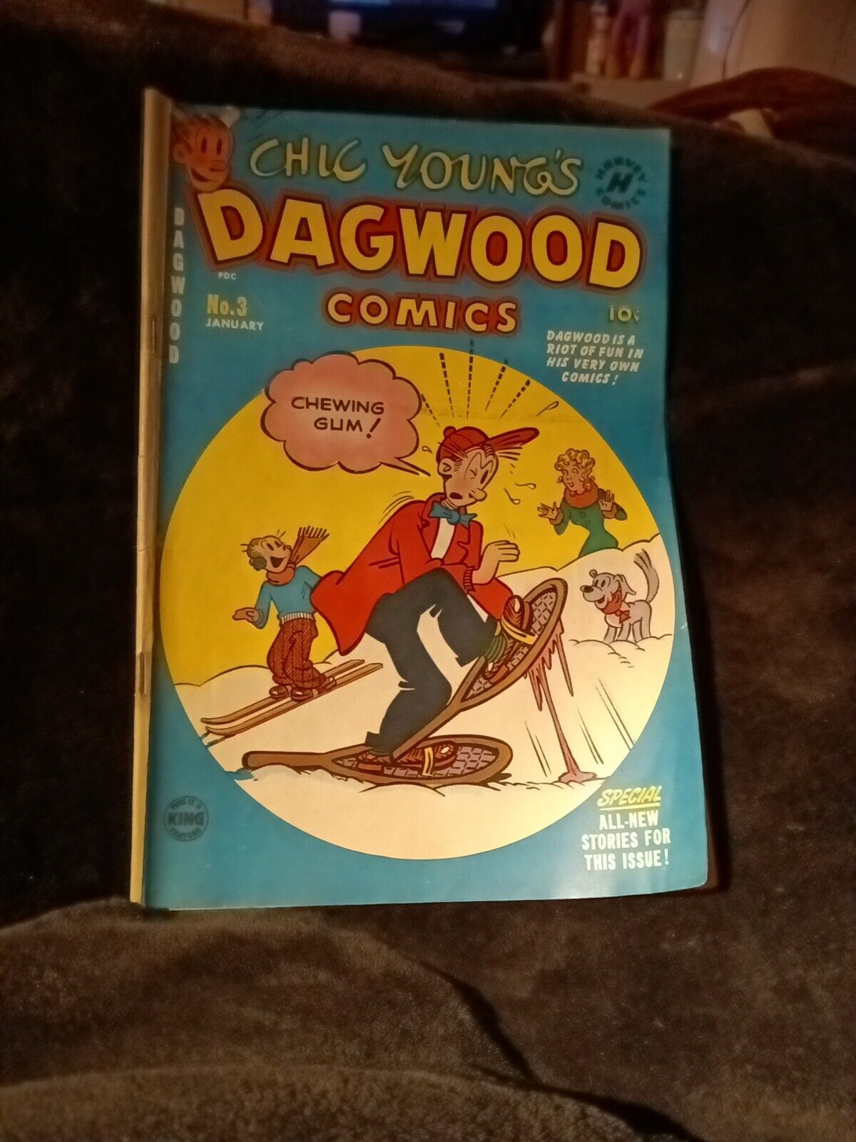 Dagwood #3 Jan 1951 Harvey Golden Age Blondie Comics Monthly Little Iodine King