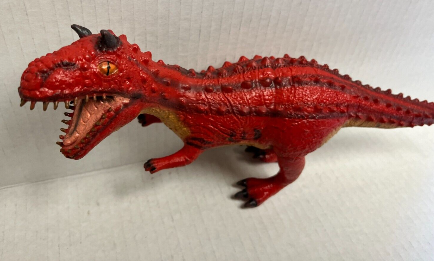 Disney Parks Dinoland Animal Kingdom Carnotaurus Dinosaur Large Soft Latex  - 34”