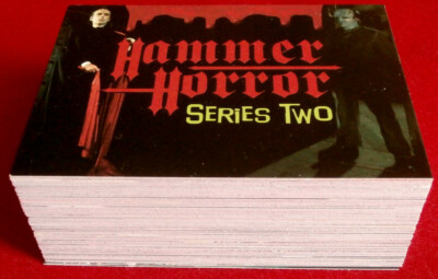 HAMMER HORROR - Serie 2 - komplettes VINTAGE Base Set, 81 Karten, Cornerstone 1996