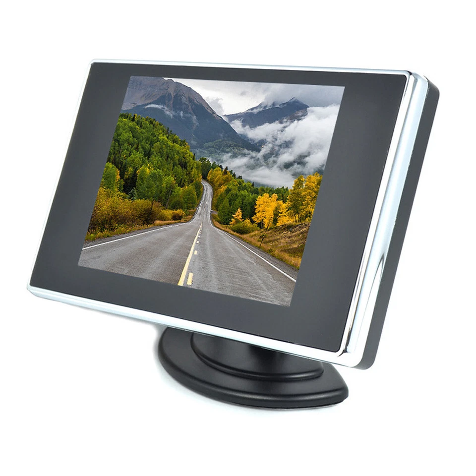 Car Parking Assistance Monitor TFT LCD Display for Rear View Reverse Camera - Image 2 of 4