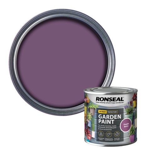Ronseal Garden Paint Fence Shed Paint Use on Metal Wood Multi Surface Paint250ml - Picture 51 of 80