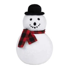 Brentwood Originals Holiday Decorative 18in Snowman Pillow, Decorative Pillow