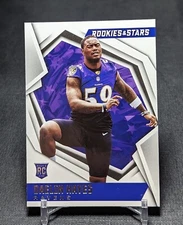 Daelin Hayes Rookie Card RC 2021 Rookies & Stars Football #200 Baltimore Ravens