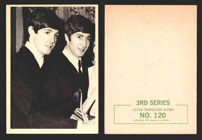 Beatles Series 3 Topps 1964 Vintage Trading Cards You Pick Singles