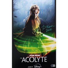 Dafne Keen Signed Mini-Poster #2 (11x17) w/ "Jecki" Character Name Added