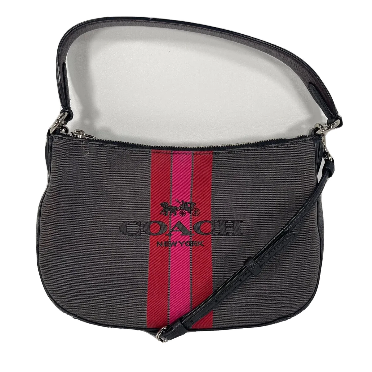 Horse and carriage jacquard sutton crossbody sale