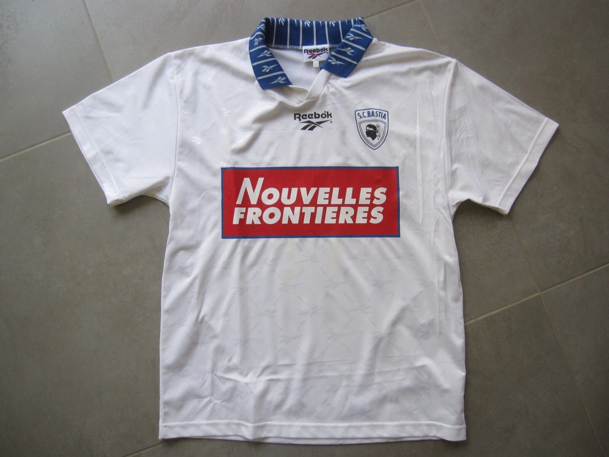 Maillot Vintage Puma SECB Corse Domicile 1981-1982 – Taille S (occasion, état Moyen)
