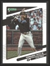 2021 Donruss #71 Fernando Tatis Jr. Slam Diego Team Nickname Variation SP Padres