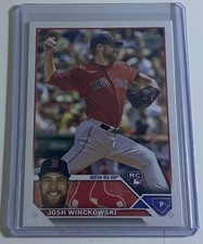 Josh Winckowski 2023 Topps Series 1 Rookie RC #76 Boston Red Sox