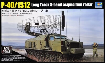 Trumpeter 09569 P-40/1S12 Long Track S-Band-Erfassungsradar im Maßstab 1:35