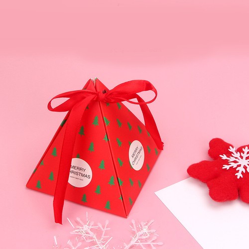 24PCS Christmas Candy Box Bag Christmas Tree Gift Party Bag Gift Box Paper Box - Picture 6 of 9