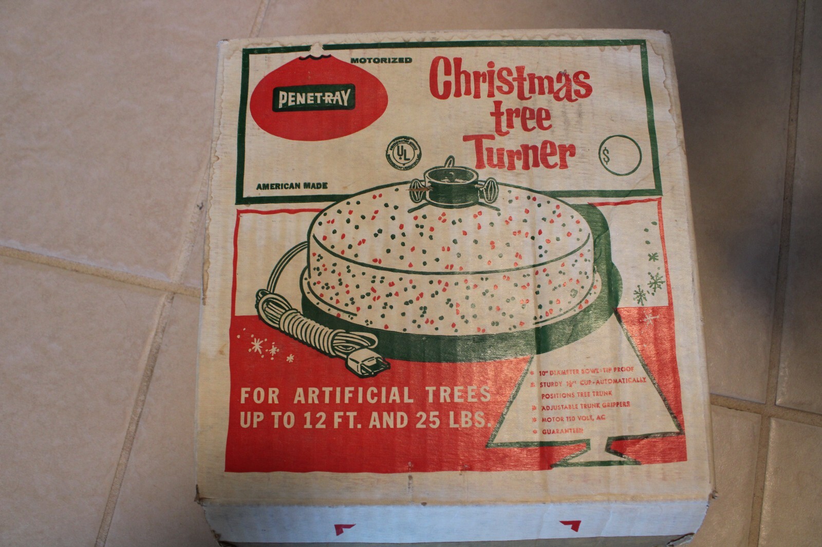 Vintage Star Band “SPARKLER” 6ft POMPOM Aluminum Christmas Tree & Rotating Base eBay