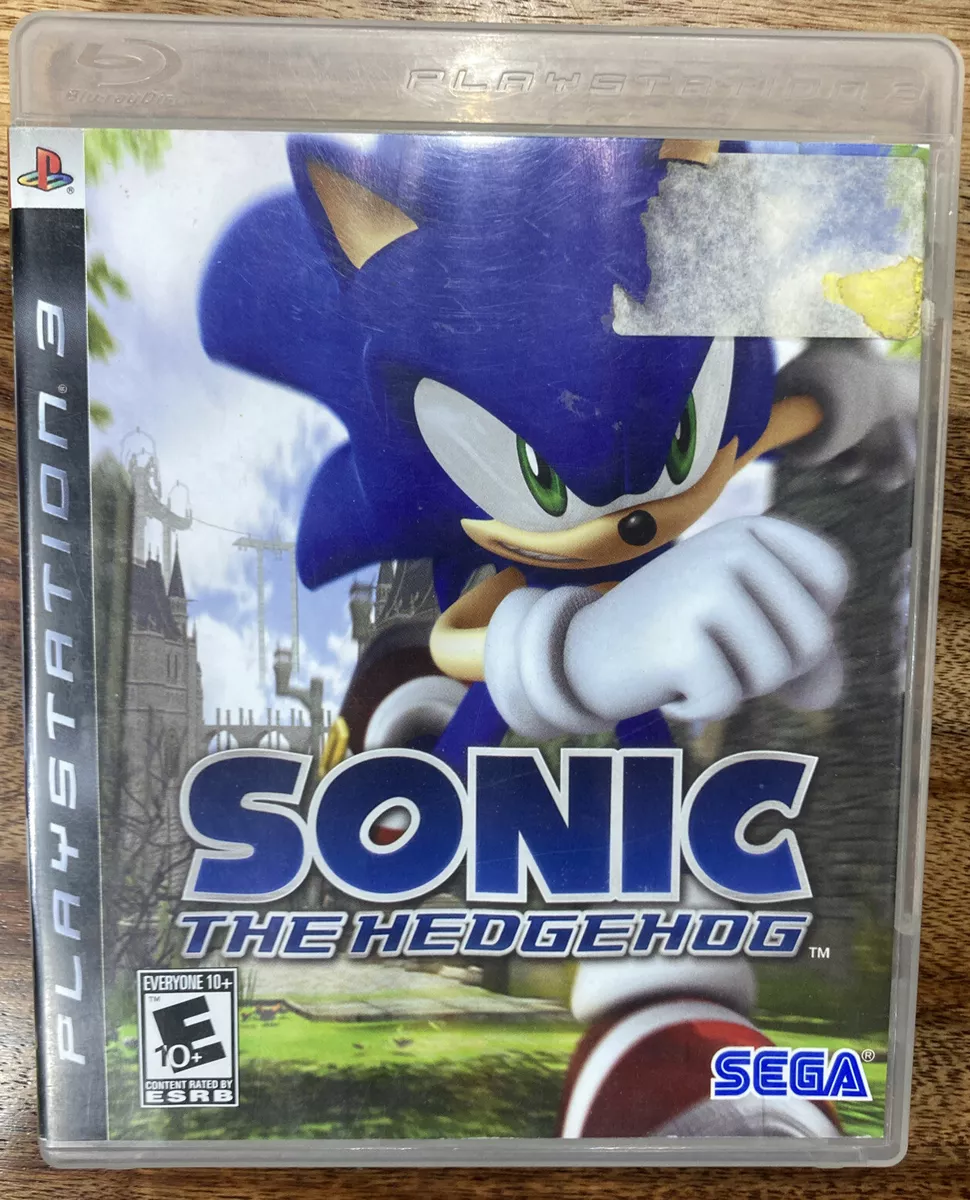 Sega Sonic The Hedgehog - Playstation 3 Console_Video_Games 