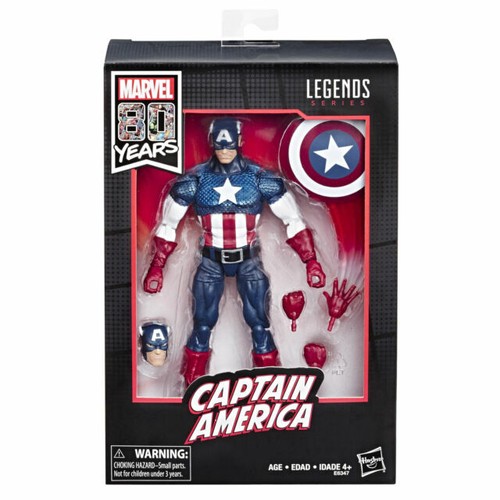 Hasbro Marvel Legends 80th Anniversary Comics Version Captain America