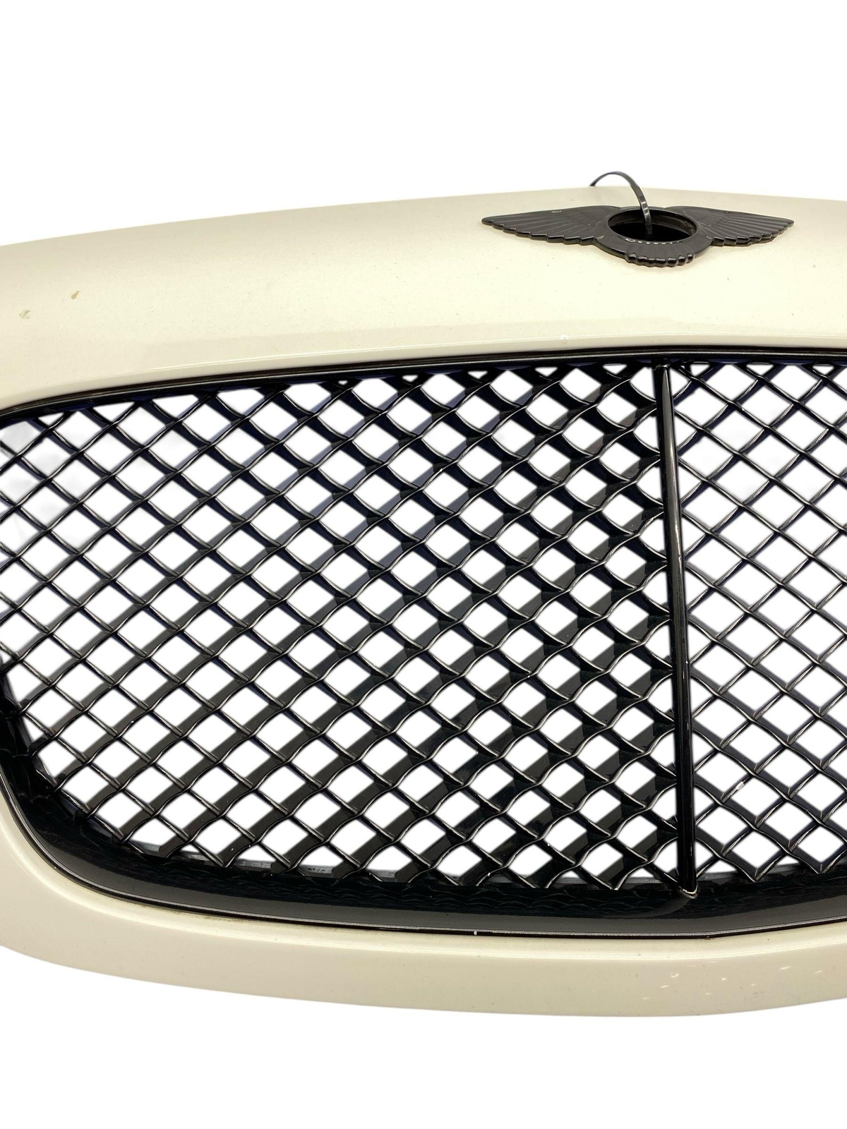 2006-2012 BENTLEY FLYING SPUR FRONT HOOD UPPER RADIATOR GRILLE ASSY (LA9B) *NOTE