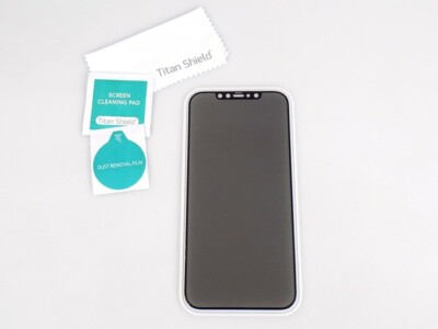 eSTUFF 2-Way Privacy Screen Protector Blickschutzfolie für iPhone 12 Pro Max