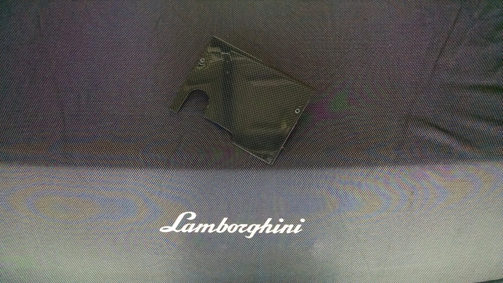 LAMBORGHINI MURCIELAGO / LP640 BATTERY TERMINAL COVER CARBON FIBER OEM