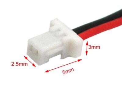 SH1-SEC2 LC ベジット 10 Set Jst-sh 1.0mm 2-pin Male Female Connector Housing