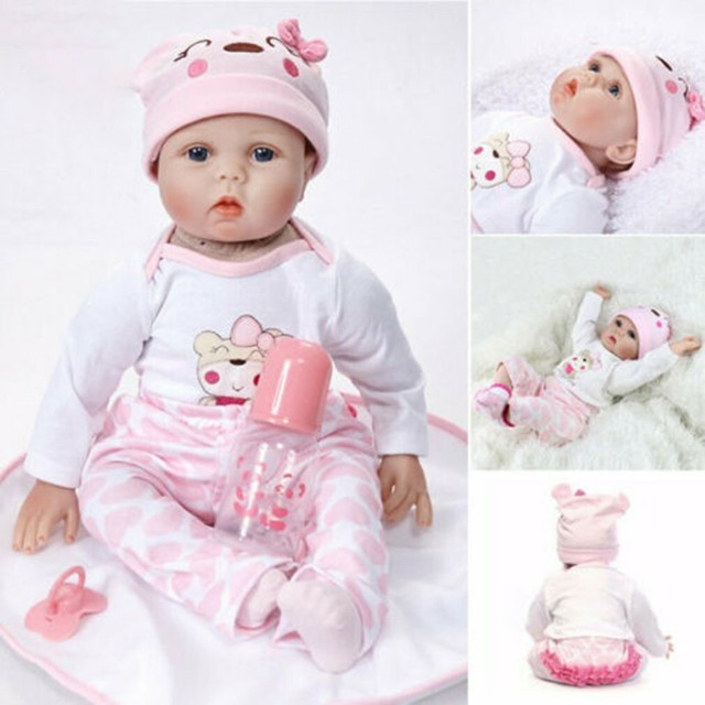 silicone newborn baby dolls cheap