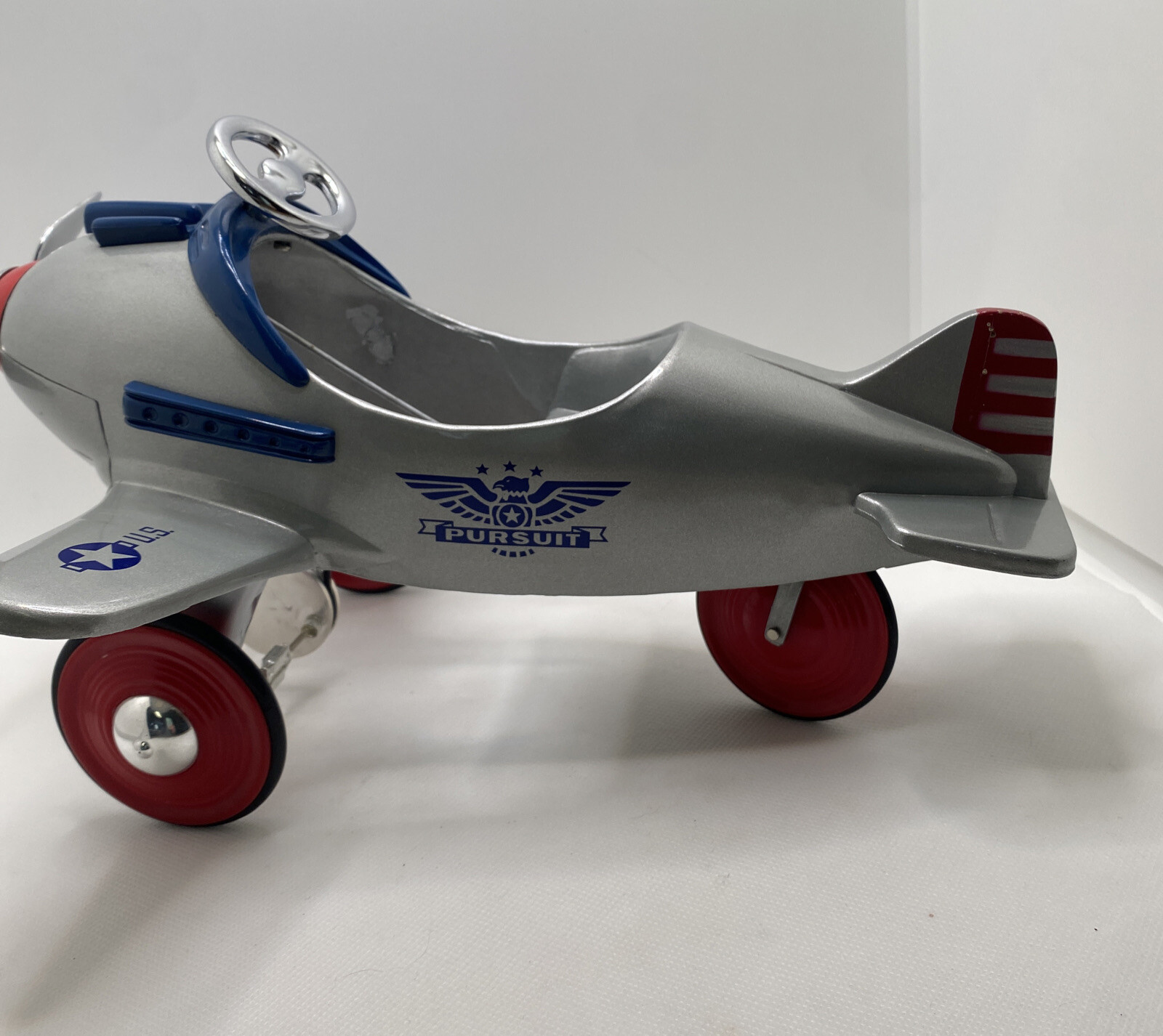 Pursuit Plane Pedal Car 13 Scale limited Edition Die Cast Metal 1993