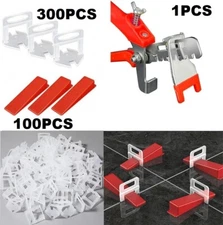 401PCS 1/16" 1.5mm Clips Tile Leveling System Kit Floor Wall Spacer Tiling Tool