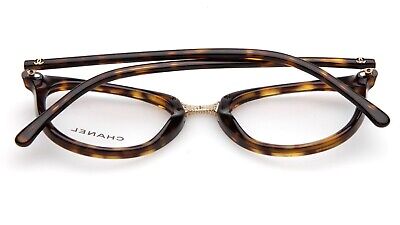 NEW CHANEL CH 3370 c.714 petite TORTOISE EYEGLASSES 48-19 NEW CHANEL CH 3370 c.714 petite TORTOISE EYEGLASSES 48-19