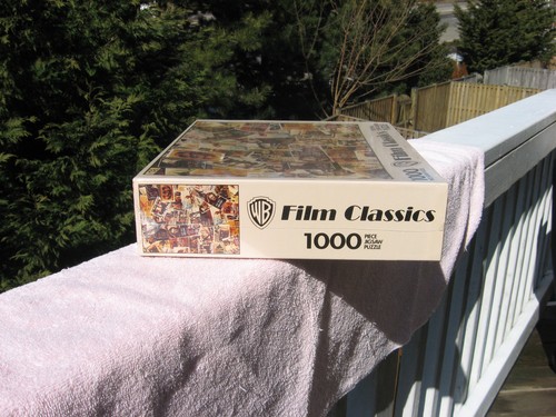Puzzle 1000 pezzi "Film Classics" della Warner Bros. nuovo e sigillato in fabbrica! - Foto 4 di 6