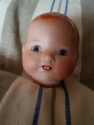 Ancienne Tête De Poupée En Biscuit Armand Marseille - Allemagne - Modèle 351/5K