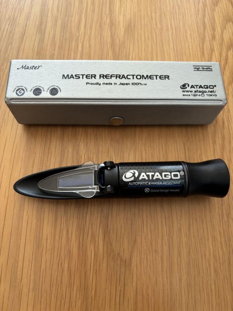 ATAGO Official Site Hand Held Refractometer MASTER-Pα 32×34×203 mm