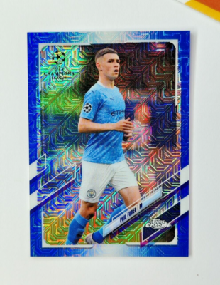 Phil Topps Chrome 2020-21 Foden UEFA League Champions eBay