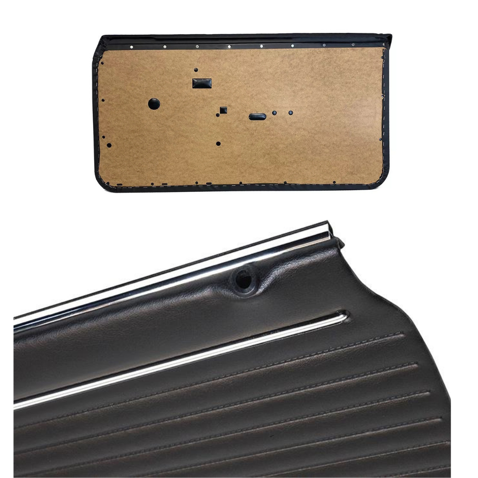 2006-2010 BMW E63 E64 M6 Door Interior Wood Trim Bezel Panel Set of 4