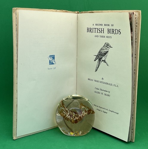 Vintage Ladybird Book Series 536 - Second Book British Birds - Buff Cover DJ 2’6 - Picture 15 of 24