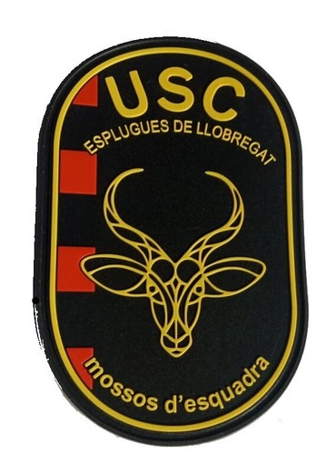 parche POLICIA MOSSOS USC ESPLUGUES DE LLOBREGAT , spain police patch