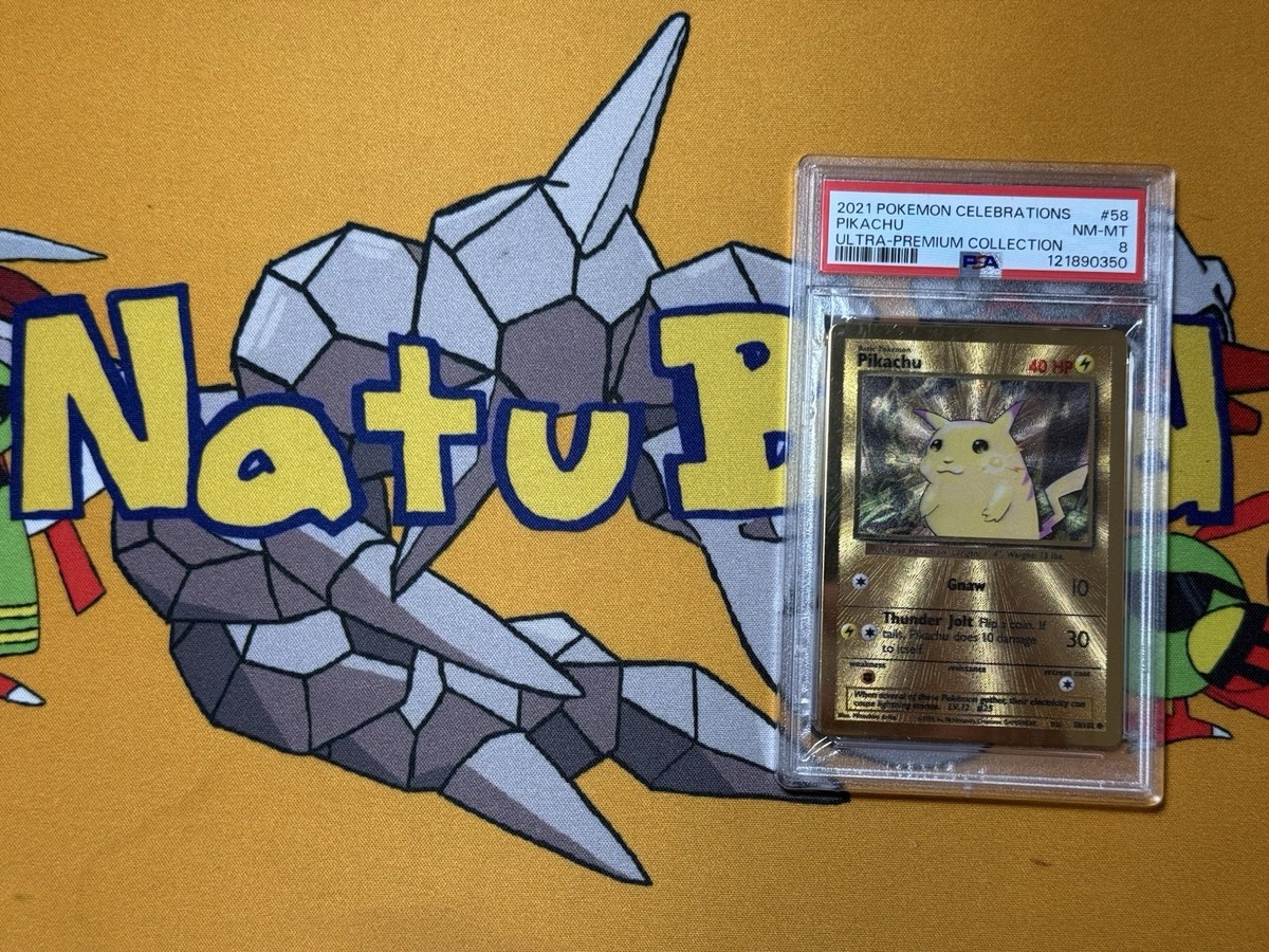 Pikachu - (Celebrations Metal Card) 058/102 Miscellaneous Cards