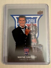 2025-26 UD New York Rangers Centennial True To The Blue Wayne Gretzky #153