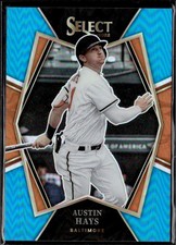 2022 Panini Select - Premier Level Austin Hays #193 Light Blue Prizm /149