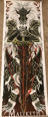 Elden Ring Maliketh  fabric wall mural tapestry by Terry Huddleston Art 24'x71'