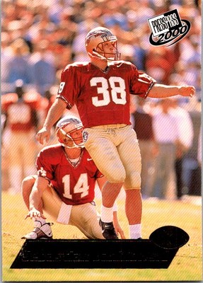 2000 Press Pass #35 Sebastian Janikowski football card 10FFFF