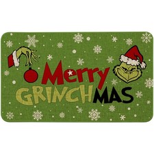 Merry Christmas Door Mat Christmas Decoration for Home Entrance Doormat Non-S...