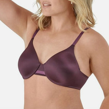 Bali One Smooth U Smoothing  Concealing Underwire Bra DF3W11 Purple