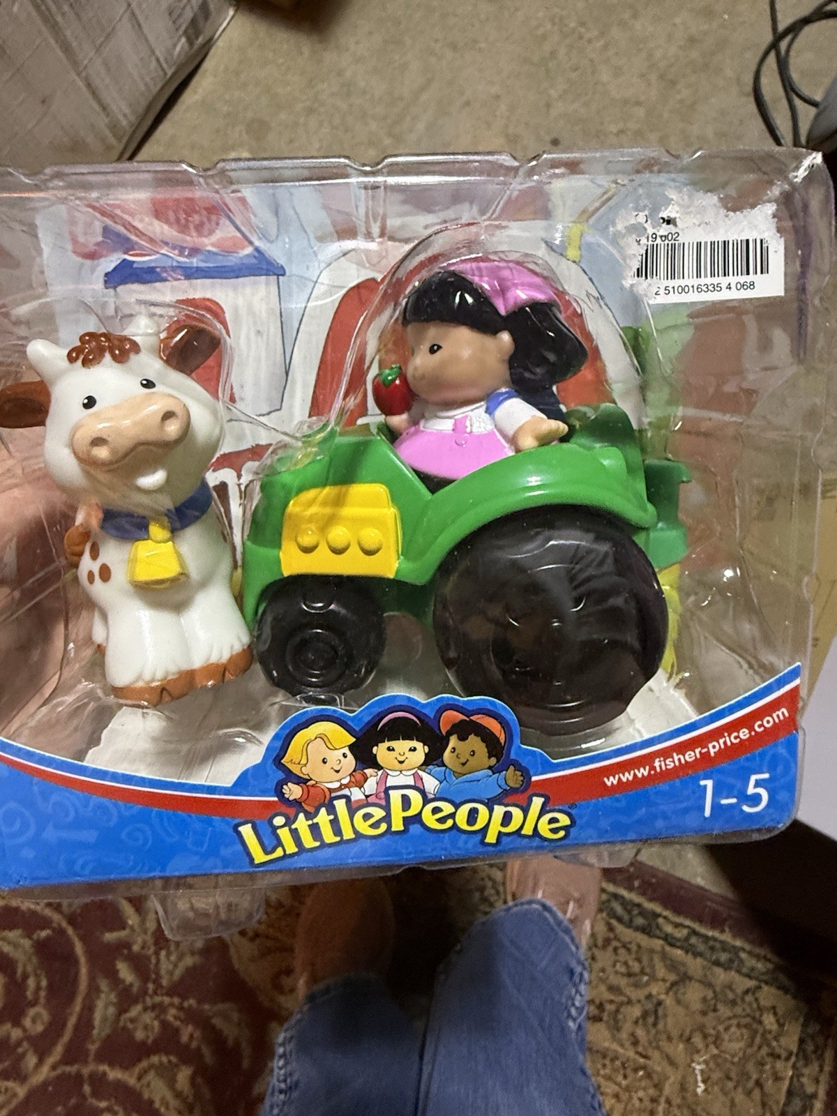 Fisher-Price Little People Farm Tractor C4309 with Girl and 