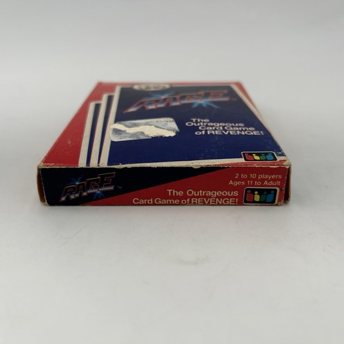 Rage Card Game Vintage 1983 International Games Makers of UNO New Sealed Decks - Picture 9 of 10