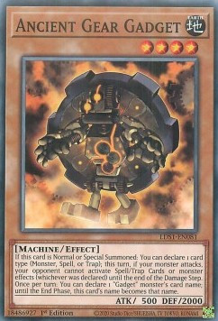 YuGiOh Ancient Gear Gadget LDS1-EN081 Common Englisch Neu 1st