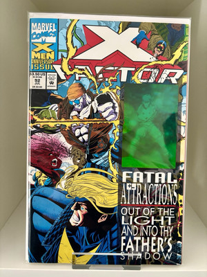 X-FACTOR #92 - HOLOGRAMM COVER - FIRST EXODUS - 1993 - MARVEL COMICS
