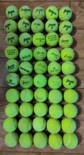 Mix Lot 50 Used Tennis Balls Or Dog Toys