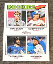 2026 Topps Heritage Rookie Outfielders SP - Gilbert Corona Peters Dean #388