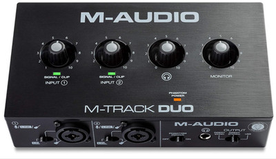 M-Track Duo USB Audio Interface for Recording, Streaming and Podcasting