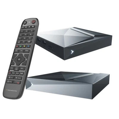 Intermedia Arts V12 Android 11 Boîte 4K UHD , Quad Core Bras Cortex 2.0 GHZ, 2GB - Photo 1/4